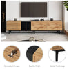 Sleek TV Stand with Ample Storage for Effortless Entertainment