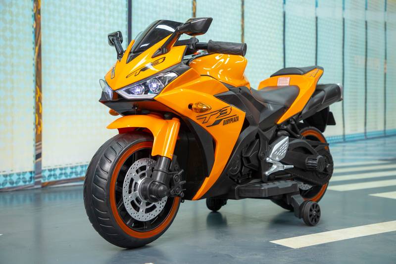 Kid's Electric Ride-On Motorcycle Adventure