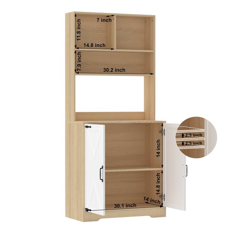 Stylish Kitchen Pantry Storage Cabinet