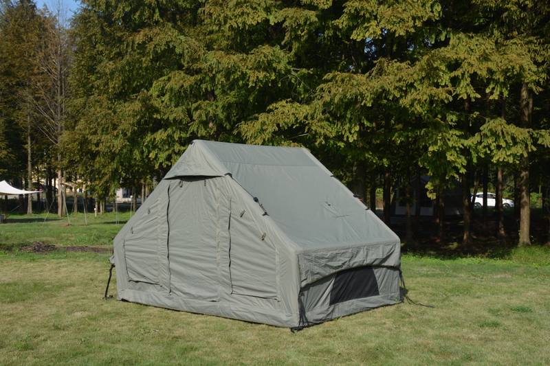 Easy Set-Up Inflatable Camping Tent: The Ultimate All-Weather Glamping Experience!