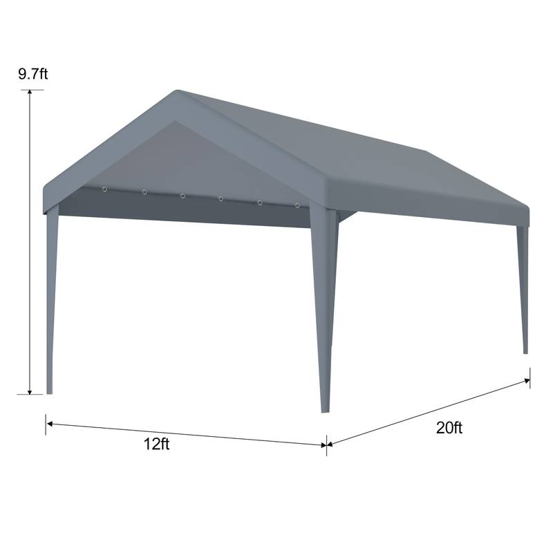 Ultimate Carport Canopy Cover - Waterproof & UV Shield Protection
