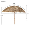 Tropical Tiki Hut Umbrella