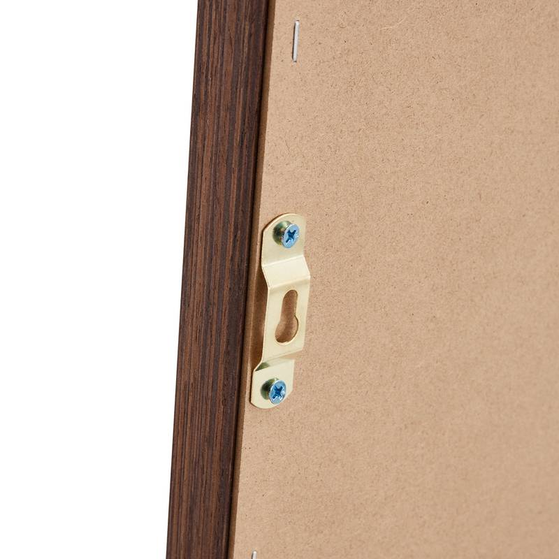 Elegant Wooden Framed Full-Length Mirror