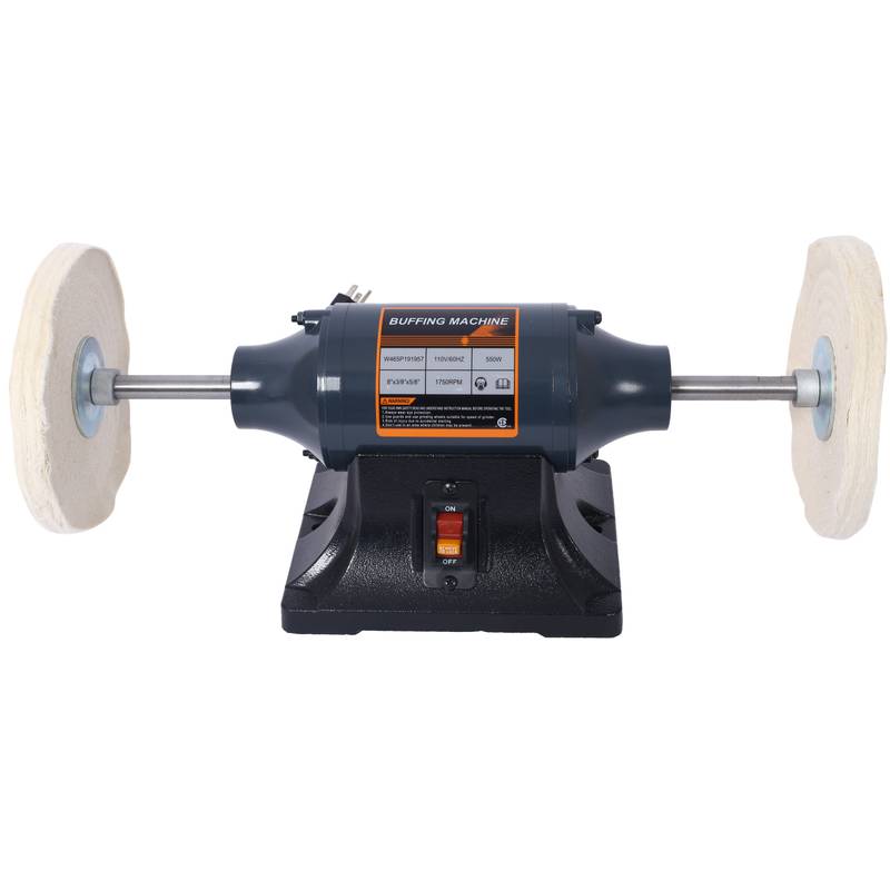 Polish Pro: Powerful Electric Buffer with Buffing Wheels for Metal & More