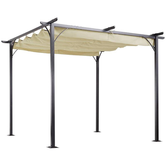 Sunny Retreat Adjustable Pergola Canopy - Stylish Outdoor Shade for Your Backyard