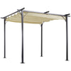Sunny Retreat Adjustable Pergola Canopy - Stylish Outdoor Shade for Your Backyard