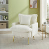 Cozy Chic Corduroy Chair