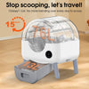 Purrfect Clean Litter Box - Hassle-Free Self-Cleaning for Multiple Cats!
