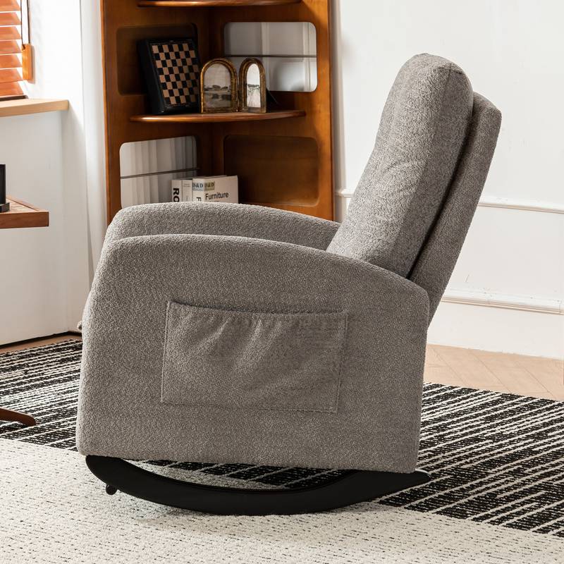 Cozy Rocking Chair with Footrest