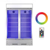 Chill & Showcase: Stylish Glass Door Commercial Fridge