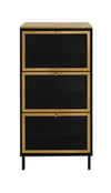 Chic Metal Shoe Rack for Entryway