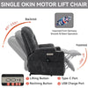 CozyLift Massage Recliner for Seniors - Plush Comfort with Heat and USB Charging