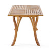 Teak Charm Outdoor Dining Table