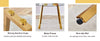 Chic Glass & White Chair Dining Set