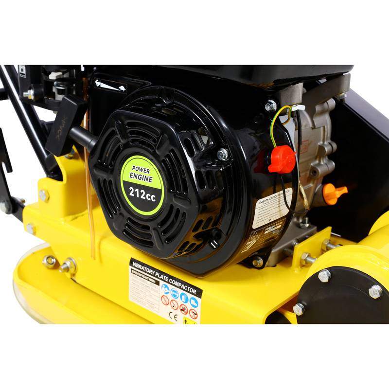 PowerMax Plate Compactor with Wheels - EPA Compliant Vibration Force
