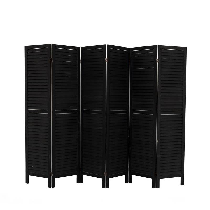 Versatile Wood Folding Room Divider – Stylish Privacy Screen for Any Space