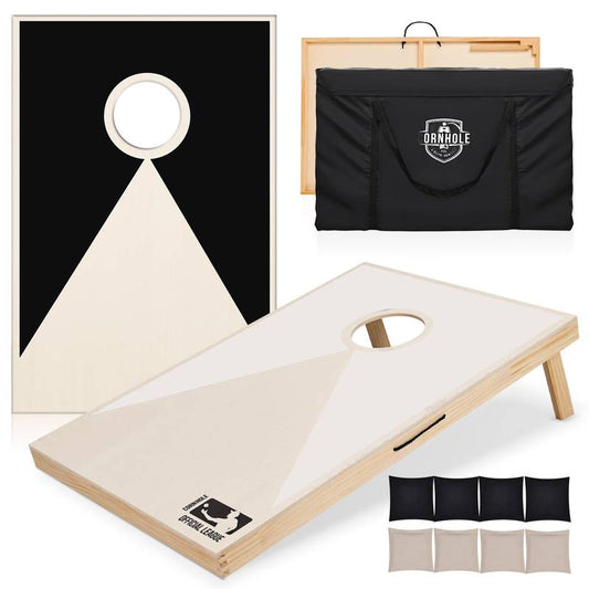 Ultimate Solid Wood Cornhole Game Set