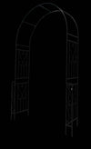 Garden Charm Arch for Climbing Blooms
