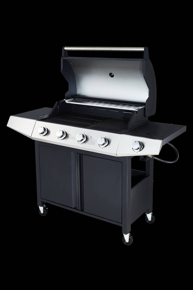 Sleek Steel 4-Burner Propane Grill