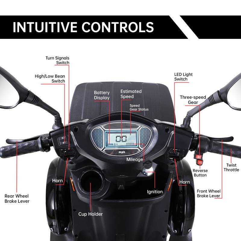 EZ Ride Electric Scooter for Adventurous Seniors