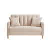 Chic Velvet Loveseat for Cozy Spaces