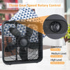 BreezeBuddy Portable Fan - Three-Speed Cooling Comfort for Home or Office