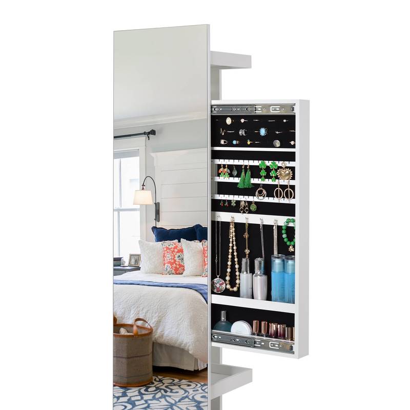Style & Shine Mirror Jewelry Cabinet