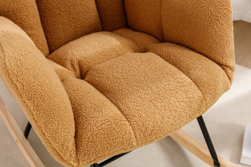 Cozy Teddy Rocking Glider Chair