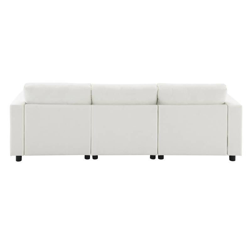 Cozy Cloud Modular Sofa with Storage & Ottomans