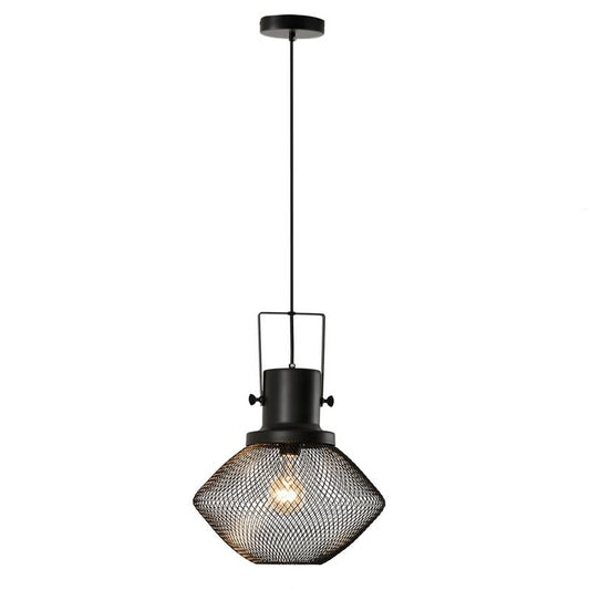 Chic Black Pendant Light – Stylish & Adjustable for Any Room