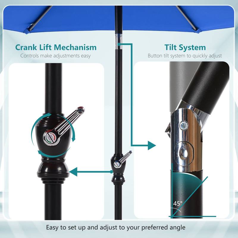 SunnyShield Patio Umbrella