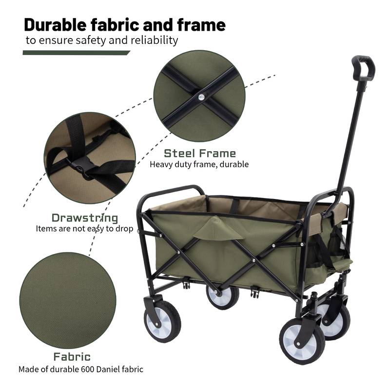 Eco-Friendly Collapsible Utility Wagon