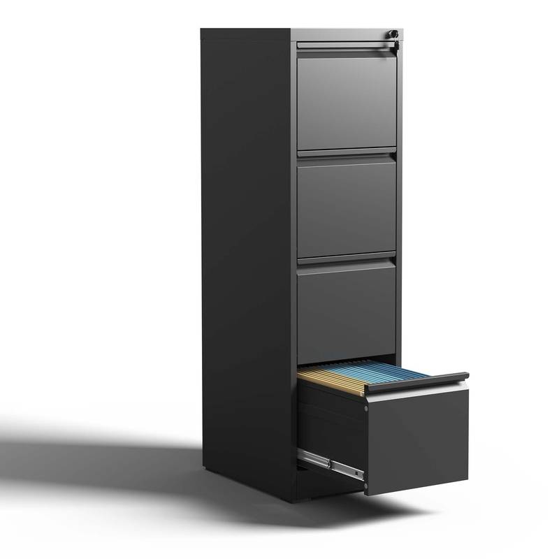 Secure Steel Vertical File Cabinet