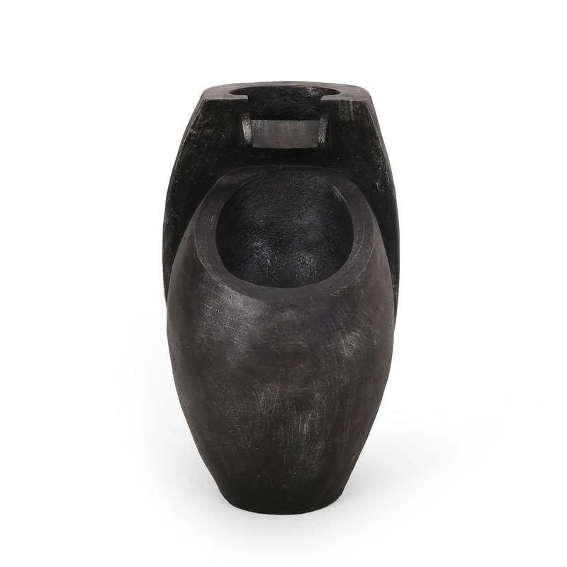 Radiant Gray Outdoor Fountain