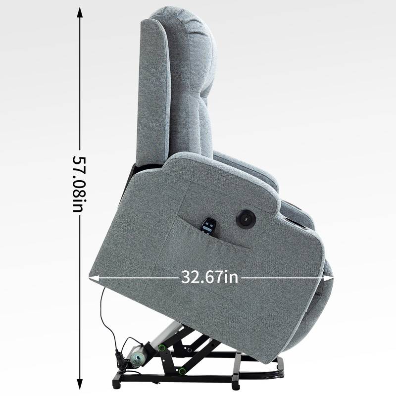 Super Comfort Lift Recliner with Massage and Heat