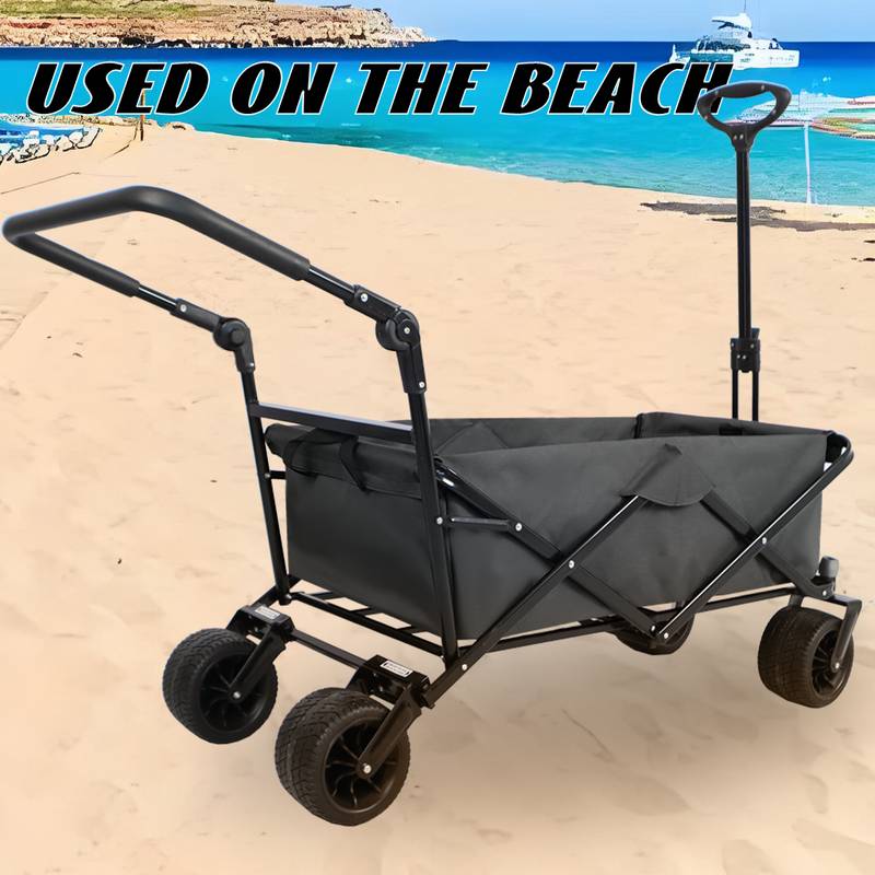 Versatile Outdoor Wagon – Your Go-To Garden & Picnic Buddy!