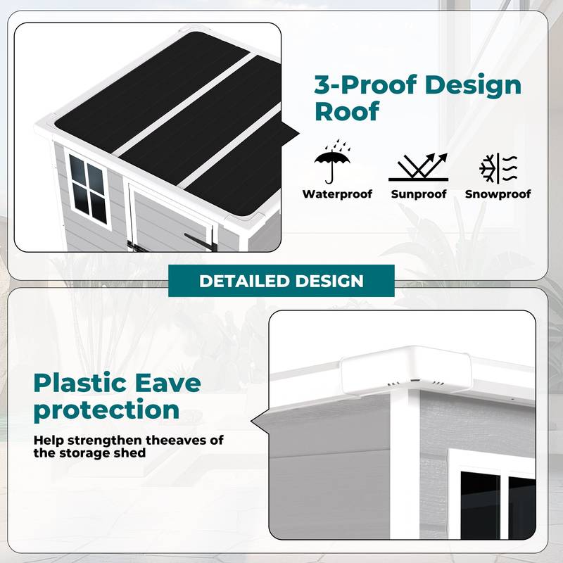 Garden Guardian Storage Shed