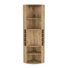 Stylish Oban Corner Bar Cabinet with Ample Storage