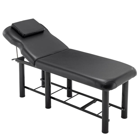 Ultimate Comfort Massage Table with Adjustable Backrest and Storage