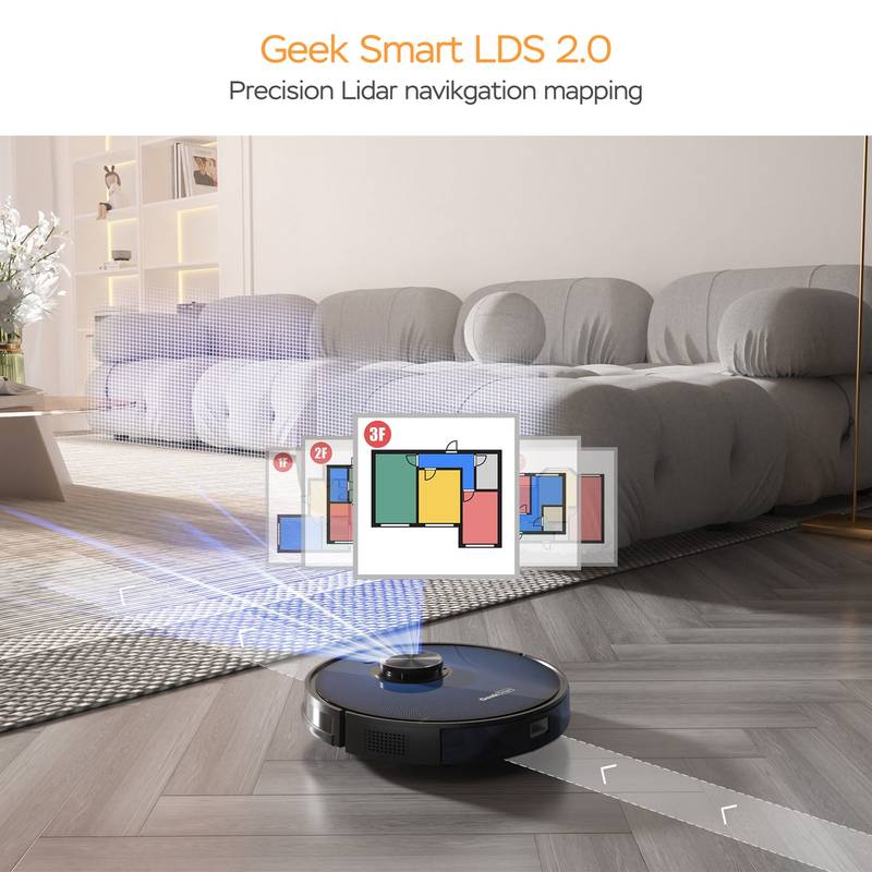 SmartPet Robot Vacuum & Mop