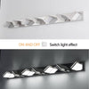 Sleek Chrome LED Vanity Light - Modern Wall Sconce for Style and Efficiency