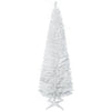 Slim White Pencil Christmas Tree