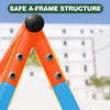 Backyard Adventure Swing Set with Basketball Hoop and Climbing Fun