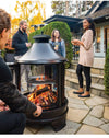 Cozy Two-in-One Outdoor Fire Pit & Heater
