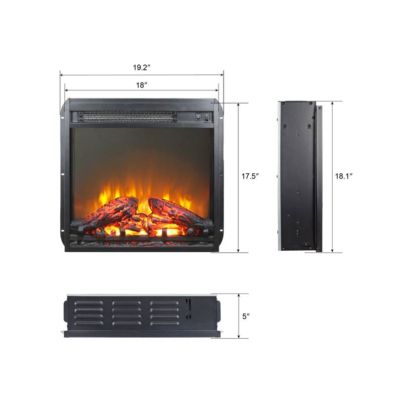 Cozy Glow Electric Fireplace Insert