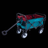 Cyan Collapsible Utility Wagon with Liners