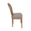 Chic French Accent Chairs - Set of Two in Grey