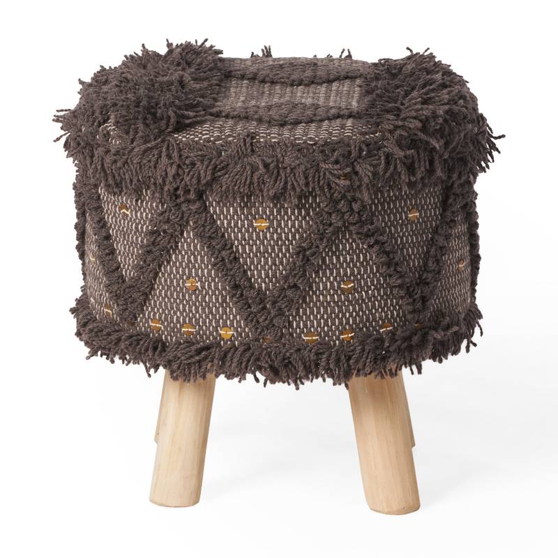 Cozy Chic Wool & Cotton Stool