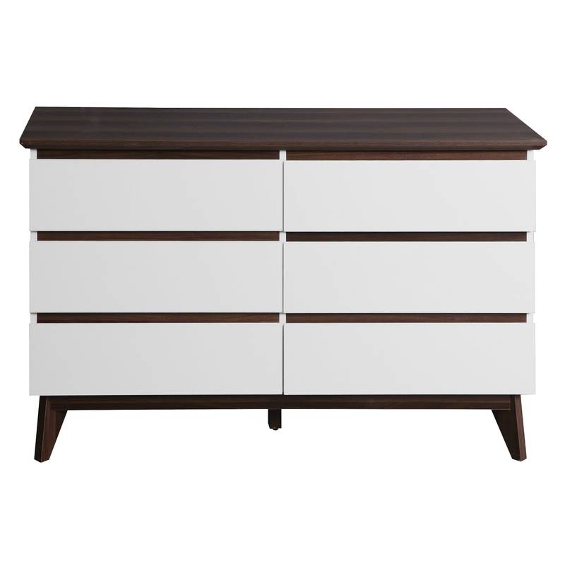 Chic Six-Drawer Storage Chest