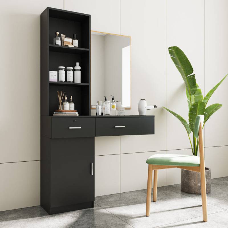 Sleek Storage Hair Desk